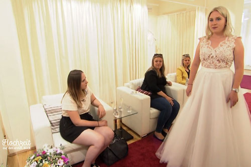 “Wedding at first sight” visits our store